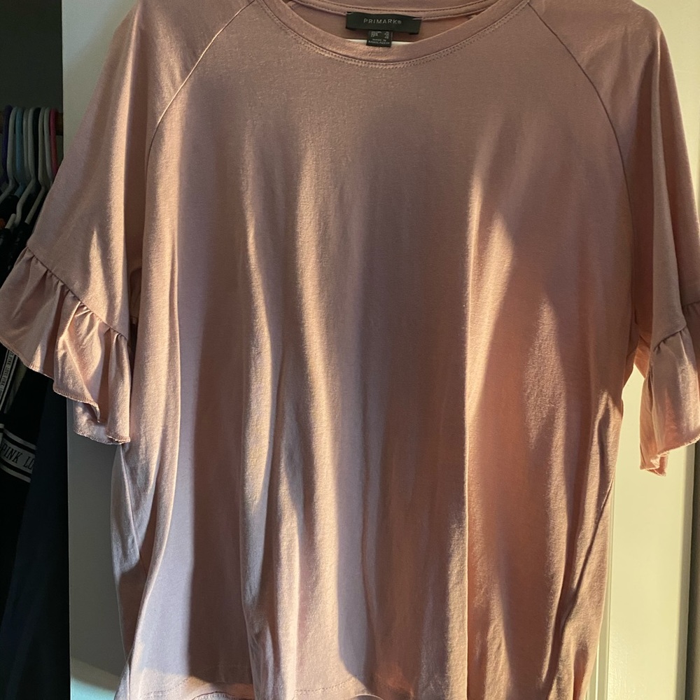 Ruffle sleeve top